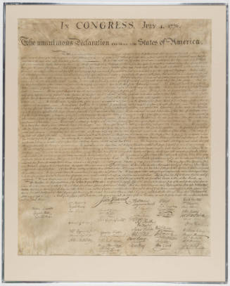 SCMO2001.23.1, Declaration of Independence