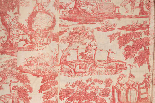 1967-505,1-4, Coverlet/Textile Fragments