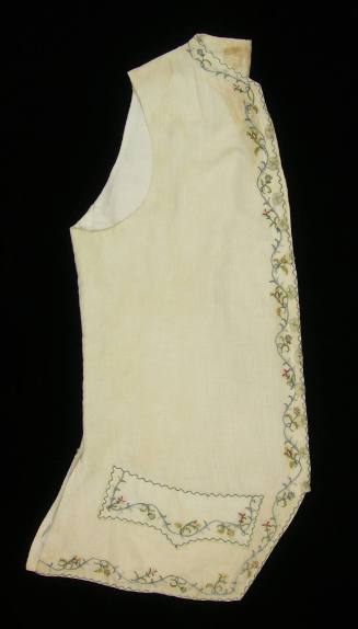 2009 Record shot by L. Baumgarten. Waistcoat.
