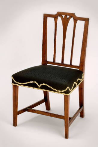 2005-335, Side chair, reupholstered