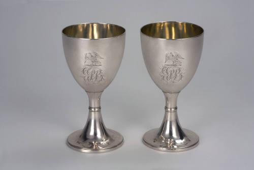 2008 Record photo by C. Lafiandra. Goblets, pair