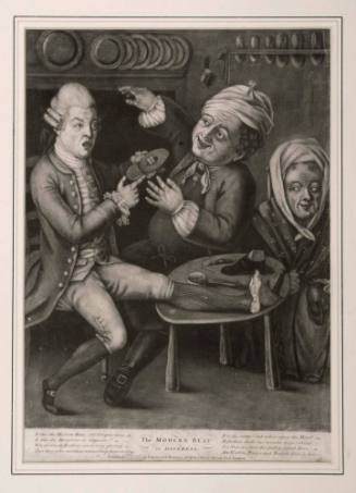 2009 Record shot by C. Lafiandra. Mezzotint: "The Modern Beau in Distress"