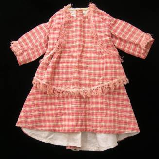 2009 Record shot by L. Baumgarten. Child's bustle dress.