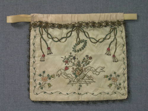 2009 Record shot by L. Baumgarten. Drawstring bag, front.