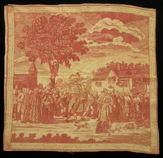 2009 Record shot by L. Baumgarten. Handkerchief, "Gammon of Bacon"
