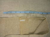 2009 Record shot by L. Baumgarten. Mattress tick, detail.