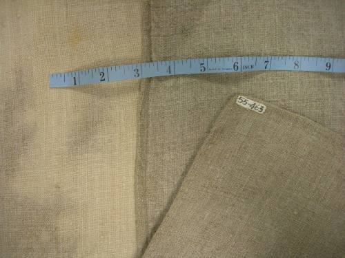 2009 Record shot by L. Baumgarten. Mattress tick, detail.