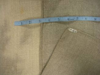 2009 Record shot by L. Baumgarten. Mattress tick, detail.