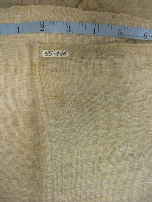 2009 Record shot by L. Baumgarten. Mattress tick, detail.