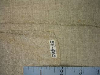 2009 Record shot by L. Baumgarten. Mattress tick, detail.
