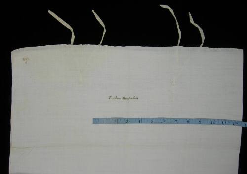 2009 Record shot by L. Baumgarten. Pillowcase.
