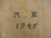2009 Record shot by L. Baumgarten. Sheet, embroidery.