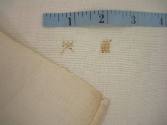2009 Record shot by L. Baumgarten. Sheet, embroidery.