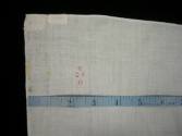 2009 Record shot by L. Baumgarten. Napkin, detail of mark.