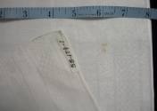 2009 Record shot by L. Baumgarten. Napkin, detail of mark.