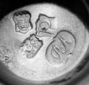 C70-442. Caster, marks from 1963-38,3.