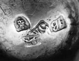 C70-1225. Tea canister, marks.