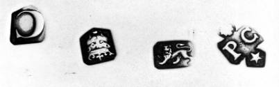 C70-665. Salver, marks.