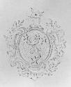 C70-1143. Salver, arms.