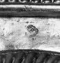 C74-376. Candlestick, maker's mark.