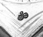 C74-376. Candlestick, maker's mark.
