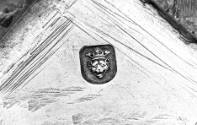 C70-395. Candlestick, Leopard's head.