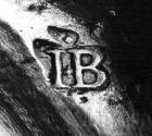 C70-562. Taperstick, maker's mark