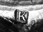 C70-563. Taperstick, date letter