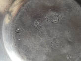 2009 Record shot by C. Lafiandra. Plate, detail to show marks.