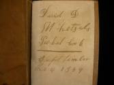 2009 Record shot by L. Baumgarten. Pocketbook, interior.