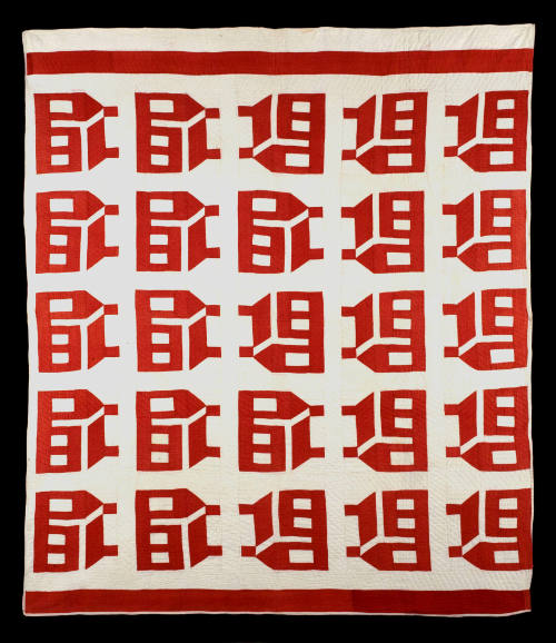 D2010-CMD-003. Schoolhouse Quilt