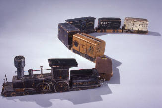 Train with cars
