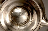 D2010-CMD-057. Teapot, detail to show mark.