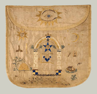 D2010-CMD-. Masonic Apron.
