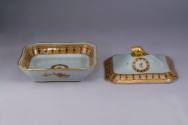 D2011-CL. Vegetable dish and lid