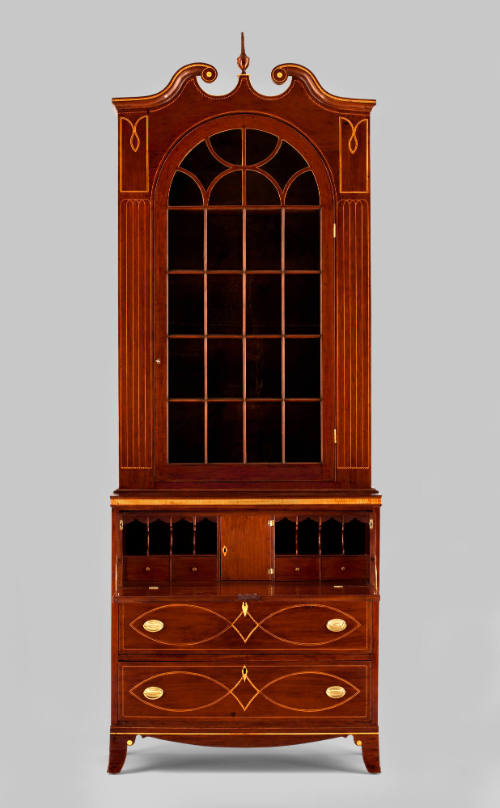 D2011-CMD. Secretary and bookcase