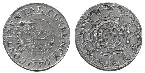 Continental Currency "Dollar" Medal