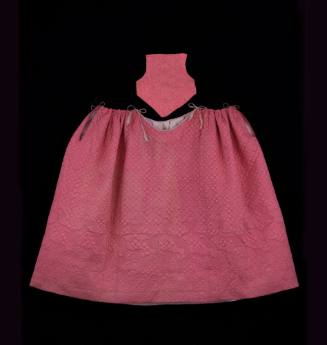 D2014-CMD. Petticoat and stomacher 2014-175,a&b