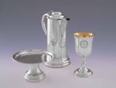 Chalice, Flagon, Paten 1991-808,2-3 and 1991-127