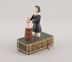 Woman Churning Butter Crank Toy 1979.1200.86