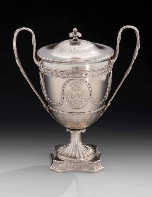Two-handled cup and cover 1992-4