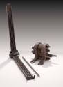 Glazier's Rolling Mill and Lead Strip Iron Mold 1991-609,1-3