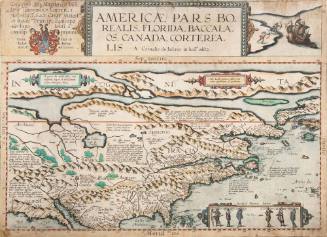 AMERICAE PARS BOREALIS, FLORIDA, BACCALAOS, CANADA, CORTEREA LIS.