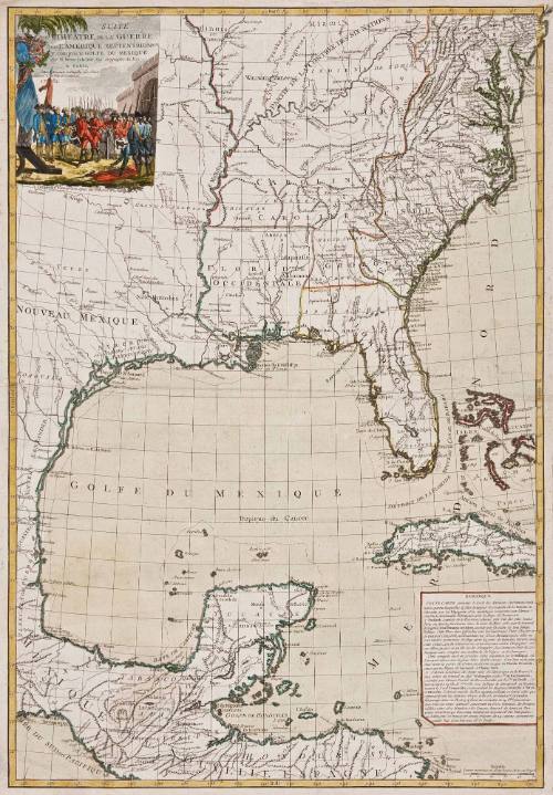 Suite du Theatre de la Guerre clans l'Amerique Septentrionale