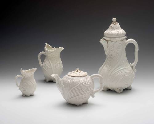 Cream jug 1962-91, Milk jug 1962-66, Teapot 1962-80, Coffeepot 1962-81