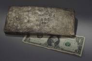 Tumbaga with dollar bill for scale 2008-46