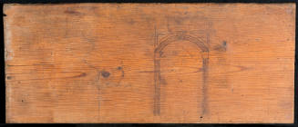 Belle Farm board with archway design drawing