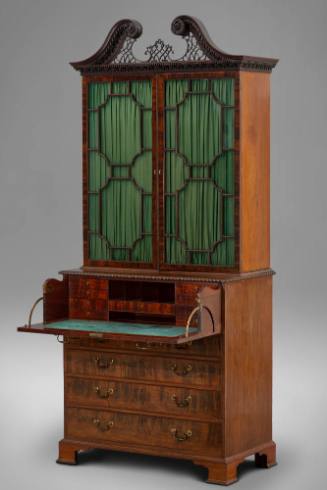 1959-148, Desk and Bookcase