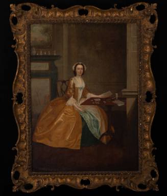 1936-677, Painting and Frame