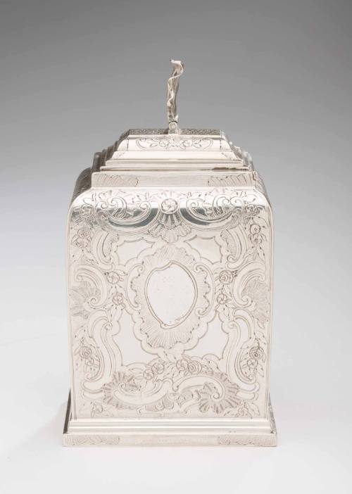1937-153,2A-C, Tea Caddy